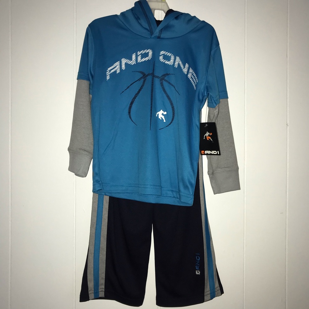 AND ONE 2 piece set Long Sleeves and Sweatpants